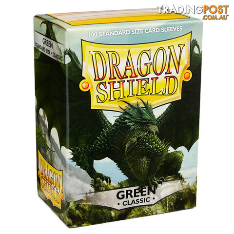 Dragon Shield Verdante Classic Green Sleeves 100 Pack - Arcane Tinmen Aps - Tabletop Trading Cards Accessory GTIN/EAN/UPC: 5706569100049