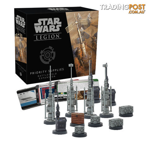 Star Wars: Legion Priority Supplies Battlefield Expansion Board Game - Fantasy Flight Games - Tabletop Miniatures GTIN/EAN/UPC: 841333105167 - photo 2 of 2