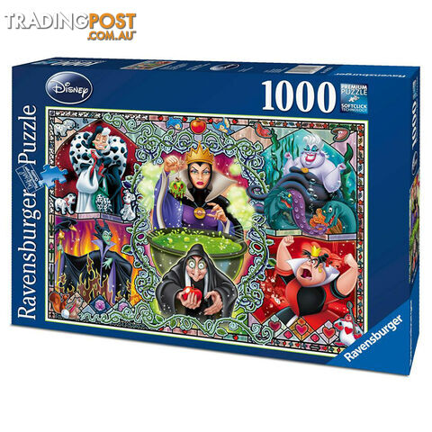 Ravensburger Disney Wicked Women 1000 Piece Jigsaw Puzzle - Ravensburger - Tabletop Jigsaw Puzzle GTIN/EAN/UPC: 4005556192526