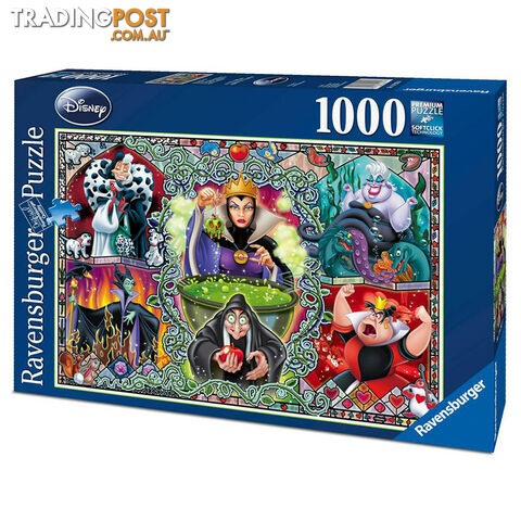 Ravensburger Disney Wicked Women 1000 Piece Jigsaw Puzzle - Ravensburger - Tabletop Jigsaw Puzzle GTIN/EAN/UPC: 4005556192526