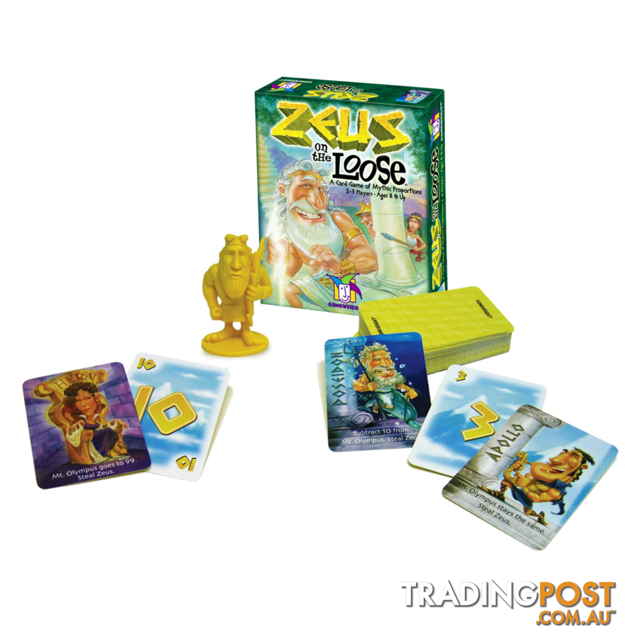 Zeus on the Loose Card Game - Gamewright GWR233 - Tabletop Card Game GTIN/EAN/UPC: 759751002336