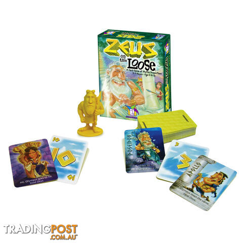 Zeus on the Loose Card Game - Gamewright GWR233 - Tabletop Card Game GTIN/EAN/UPC: 759751002336