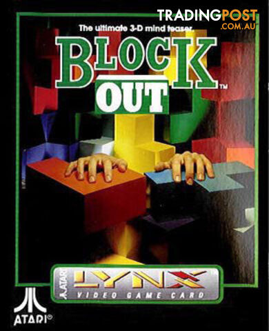 Block Out (Atari Lynx) - Atari - Retro Lynx Software GTIN/EAN/UPC: 077000020680