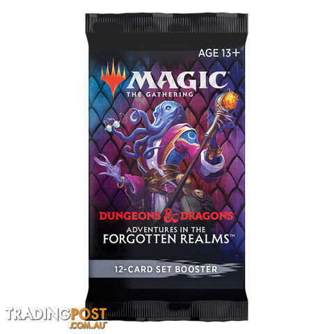Magic the Gathering Adventures in the Forgotten Realms Set Booster Pack - Wizards of the Coast - Tabletop Trading Cards GTIN/EAN/UPC: 630509982868