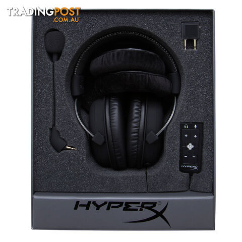 HyperX Cloud II PC Pro Gaming Headset (Gun Metal) - HP Development Company, L.P. - Headset GTIN/EAN/UPC: 196188048429 - photo 3 of 3