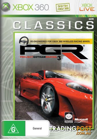 Project Gotham Racing 3 [Pre-Owned] (Xbox 360) - Microsoft Studios - P/O Xbox...