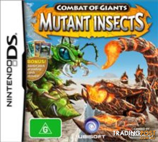 Combat of Giants: Mutant Insects [Pre-Owned] (DS) - Ubisoft - P/O DS Software...