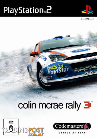 Colin Mcrae Rally 3 [Pre-Owned] (PS2) - Retro PS2 Software GTIN/EAN/UPC:...