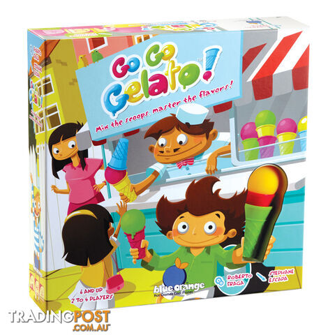 Go Go Gelato Board Game - Blue Orange Games - Tabletop Board Game GTIN/EAN/UPC:...