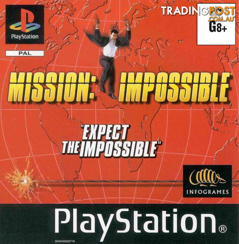 Mission Impossible (PS1) - Infogrames - Retro PS1 Software