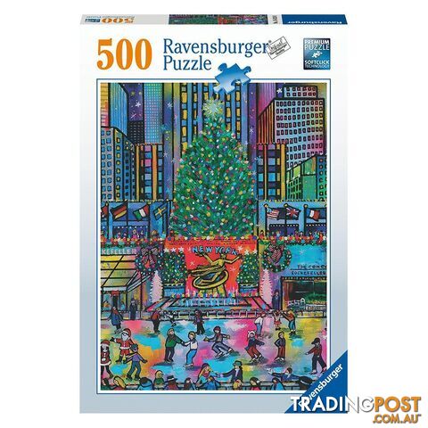 Ravensburger Rockefeller Christmas 500 Piece Jigsaw Puzzle - Ravensburger - Tabletop Jigsaw Puzzle GTIN/EAN/UPC: 4005556164240