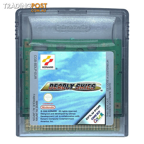 Deadly Skies [Pre-Owned] (Game Boy Color) - Nintendo - Retro Game Boy/GBA