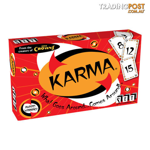 Karma Card Game - Set Enterprises SET009 - Tabletop Card Game GTIN/EAN/UPC: 736396090003