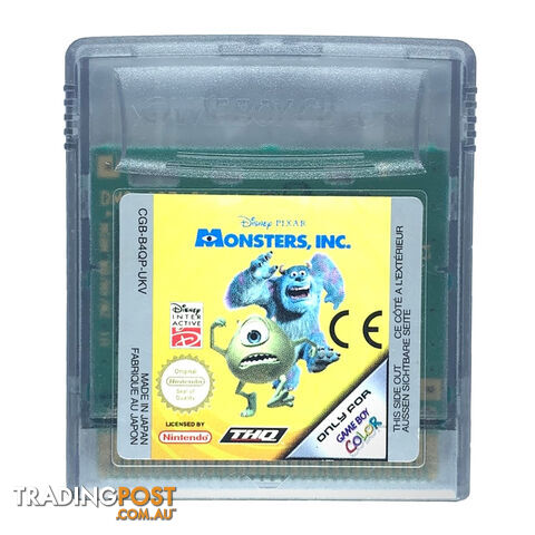 Monsters Inc [Pre-Owned] (Game Boy Color) - THQ - Retro Game Boy/GBA