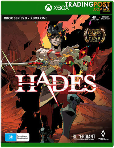 Hades (Xbox Series X, Xbox One) - Supergiant Games - Xbox Series X Software GTIN/EAN/UPC: 5026555364713