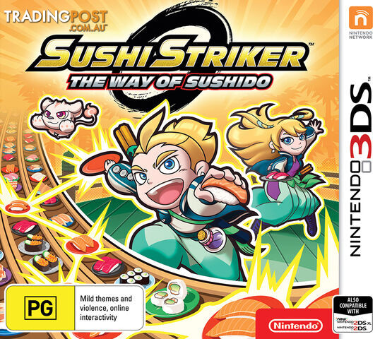 Sushi Striker: The Way of Sushido (3DS) - Nintendo - 2DS/3DS Software GTIN/EAN/UPC: 9318113994590