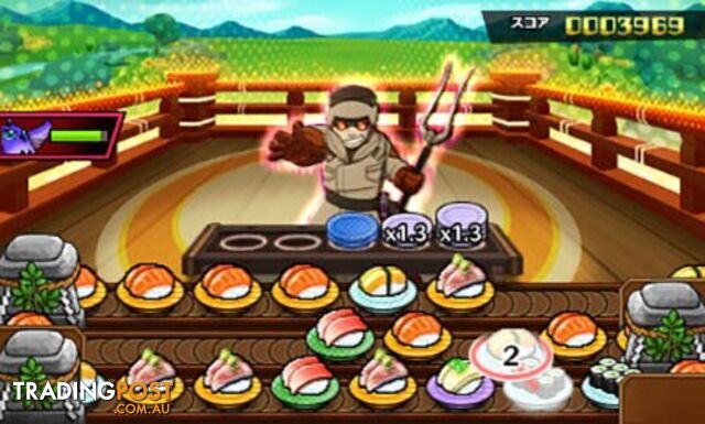 Sushi Striker: The Way of Sushido (3DS) - Nintendo - 2DS/3DS Software GTIN/EAN/UPC: 9318113994590 - photo 2 of 7