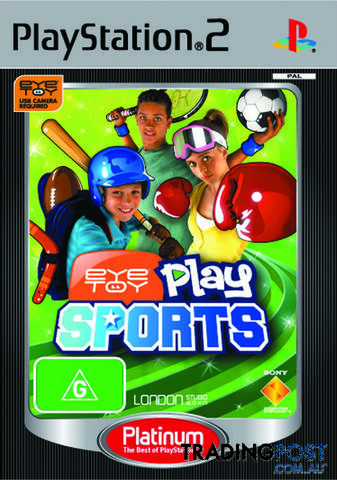 EyeToy: Play Sports [Pre-Owned] (PS2) - Retro PS2 Software GTIN/EAN/UPC:...