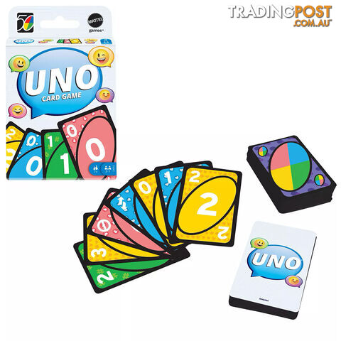 Uno Iconic 2010's Edition Card Game - Mattel - Tabletop Card Game GTIN/EAN/UPC: 887961962963