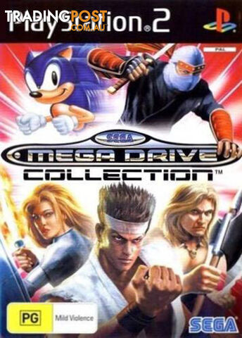 Sega Mega Drive Collection [Pre-Owned] (PS2) - Retro PS2 Software GTIN/EAN/UPC: 5060004769520