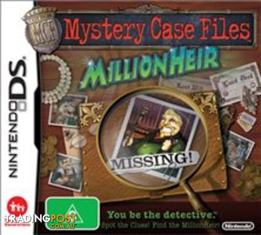Mystery Case Files: MillionHeir [Pre-Owned] (DS) - Nintendo - P/O DS Software...