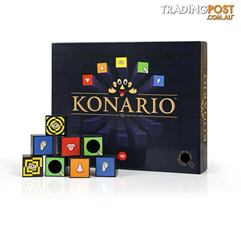 Konario Board Game - Every Sense Entertainment - Tabletop Dice Game...