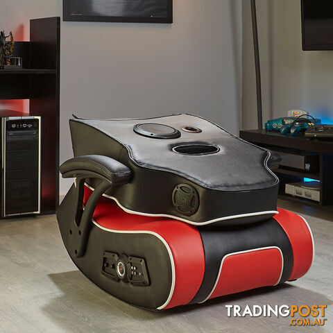 X-Rocker G-Force 2.1 Red Floor Rocker - X Rocker - Gaming Chair GTIN/EAN/UPC: 094338513035 - photo 5 of 8