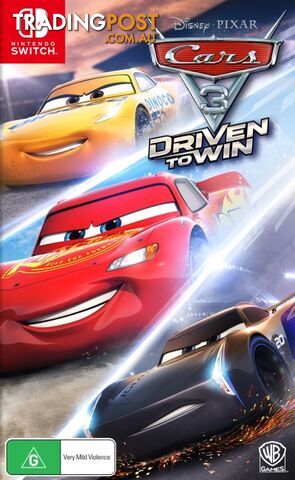 Cars 3: Driven to Win (Switch) - Warner Bros. Interactive Entertainment - Switch Software GTIN/EAN/UPC: 9325336202487