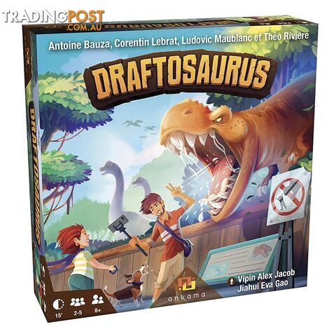 Draftosaurus Board Game - Ankama - Tabletop Board Game GTIN/EAN/UPC:...