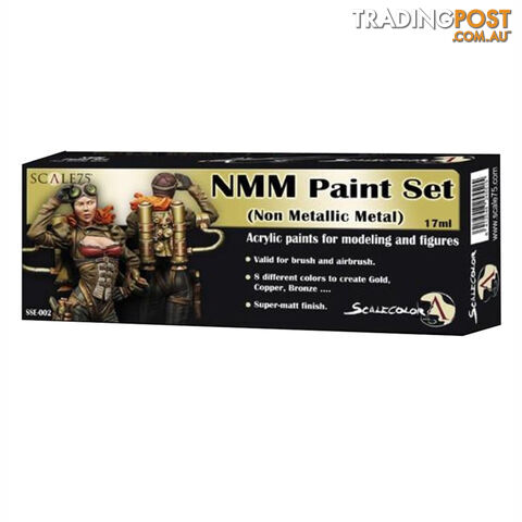 Scale 75 Scalecolor NMM Gold and Copper Paint Set - Scale75 - Tabletop Miniatures GTIN/EAN/UPC: 8412548245515