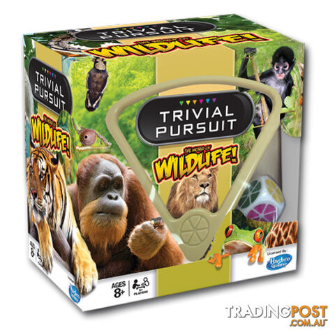 Trivial Pursuit: The World of Wildlife Board Game - Hasbro Gaming - Tabletop Board Game GTIN/EAN/UPC: 5053410002350