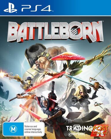 Battleborn [Pre-Owned] (PS4) - 2K Games - P/O PS4 Software GTIN/EAN/UPC: 5026555418010