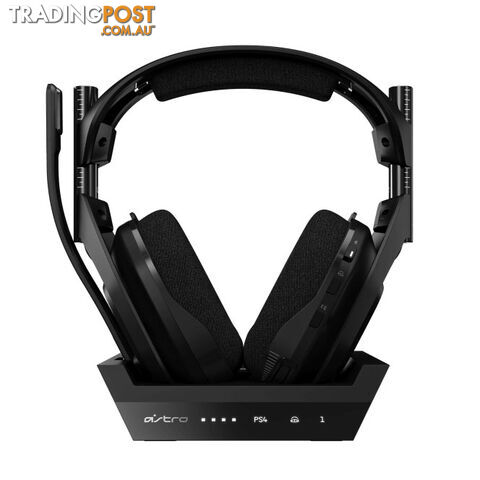 ASTRO A50 Gen 4 Wireless Headset (Black) for PS4 / PC & Mac - ASTRO - Headset GTIN/EAN/UPC: 097855148131 - photo 2 of 6