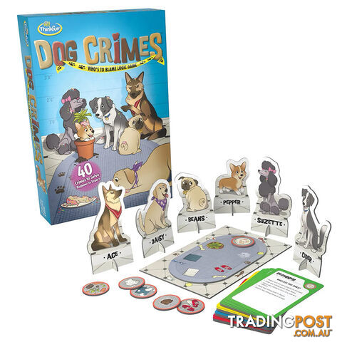 Thinkfun Dog Crimes Board Game - ThinkFun - Tabletop Board Game GTIN/EAN/UPC: 019275015527