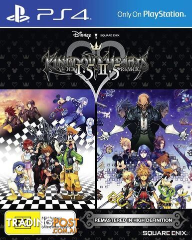 Kingdom Hearts HD 1.5 + 2.5 Remix [Pre-Owned] (PS4) - Square Enix - P/O PS4 Software GTIN/EAN/UPC: 5021290077683