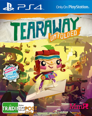 Tearaway Unfolded [Pre-Owned] (PS4) - Sony Interactive Entertainment - P/O PS4 Software GTIN/EAN/UPC: 711719854616