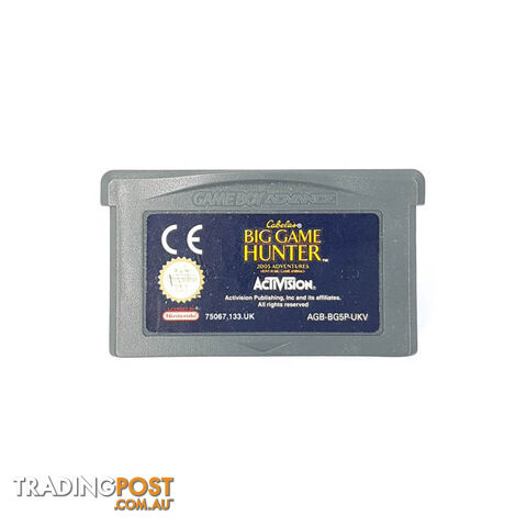 Cabela's Big Game Hunter 2005 Adventures [Pre-Owned] (Game Boy Advance) - MPN POGBA036 - Retro Game Boy/GBA - photo 1 of 1