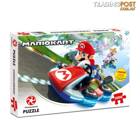 Mario Kart 1000 Piece Puzzle - Winning Moves 5053410002992 - Tabletop Jigsaw Puzzle GTIN/EAN/UPC: 5036905029483