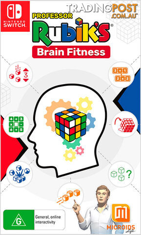 Professor Rubik's Brain Fitness (Switch) - Microids - Switch Software GTIN/EAN/UPC: 3760156486222