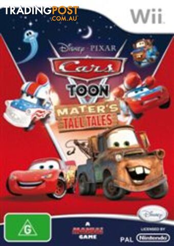 Disney Pixar's Cars Toon: Mater's Tall Tales [Pre-Owned] (Wii) - Disney Interactive Studios - P/O Wii Software GTIN/EAN/UPC: 8717418280826 - photo 1 of 5