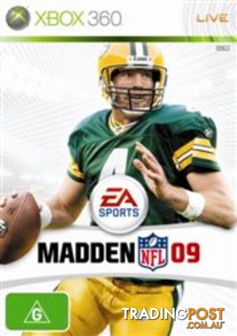 Madden NFL 09 [Pre-Owned] (Xbox 360) - Electronic Arts - P/O Xbox 360 Software GTIN/EAN/UPC: 5030941066082