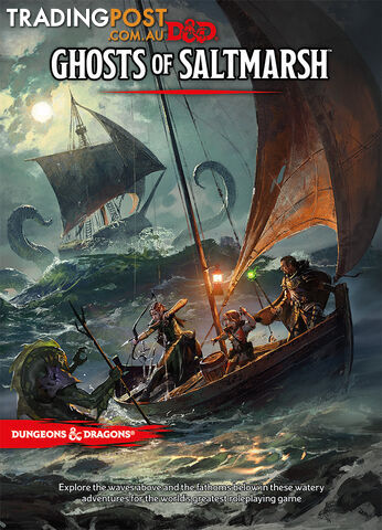 Dungeons & Dragons: Ghosts of Saltmarsh - Wizards of the Coast - Tabletop Role Playing Game GTIN/EAN/UPC: 9780786966752