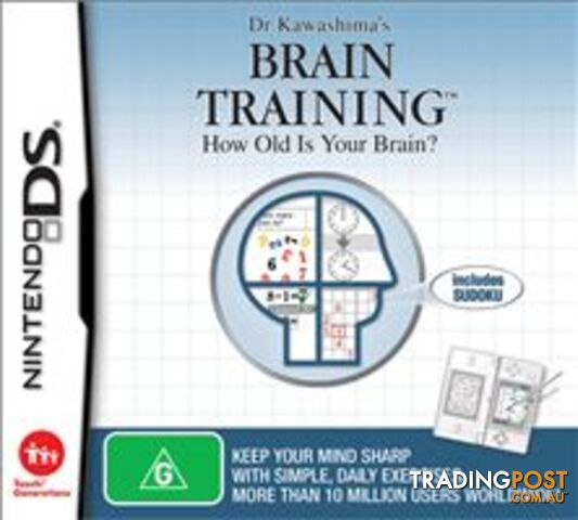 Dr Kawashima's Brain Training: How Old is Your Brain? [Pre-Owned] (DS) -...