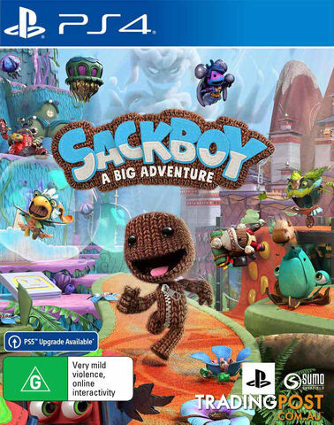 Sackboy: A Big Adventure (PS4) - Sony Interactive Entertainment - PS4 Software GTIN/EAN/UPC: 711719820222