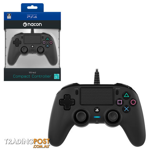 Nacon Black Wired Compact Controller for PlayStation 4 - Nacon - PS4 Accessory GTIN/EAN/UPC: 3499550360653