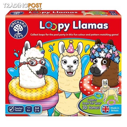 Orchard Toys Loopy Llamas Board Game - Orchard Toys - Tabletop Board Game GTIN/EAN/UPC: 5011863000927