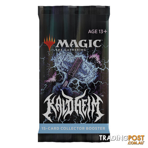 Magic the Gathering Kaldheim Collector Booster Pack - Wizards of the Coast - Tabletop Trading Cards GTIN/EAN/UPC: 630509921744