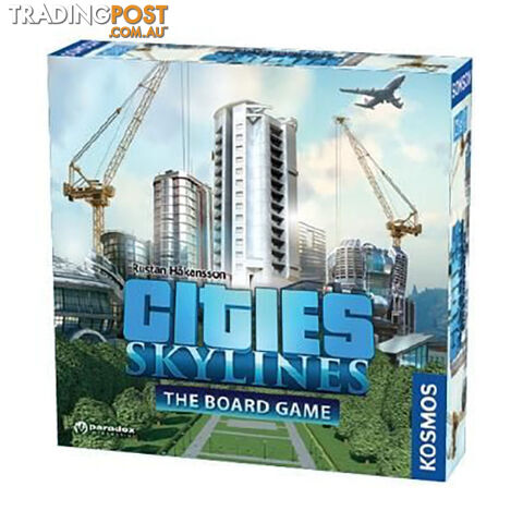 Cities Skylines Board Game - Thames & Kosmos - Tabletop Board Game GTIN/EAN/UPC: 814743014565