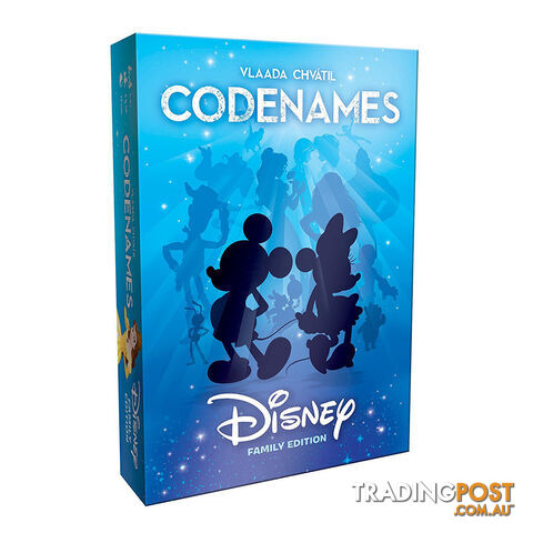 Codenames: Disney Board Game - The Op Games | usaopoly - Tabletop Board Game GTIN/EAN/UPC: 700304049018