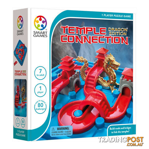 Smart Games Temple Connection Dragon Edition Puzzle Game - Smart Games - Tabletop Board Game GTIN/EAN/UPC: 5414301519881
